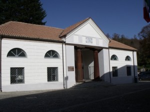 L'ingresso del polo siderurgico di Mongiana