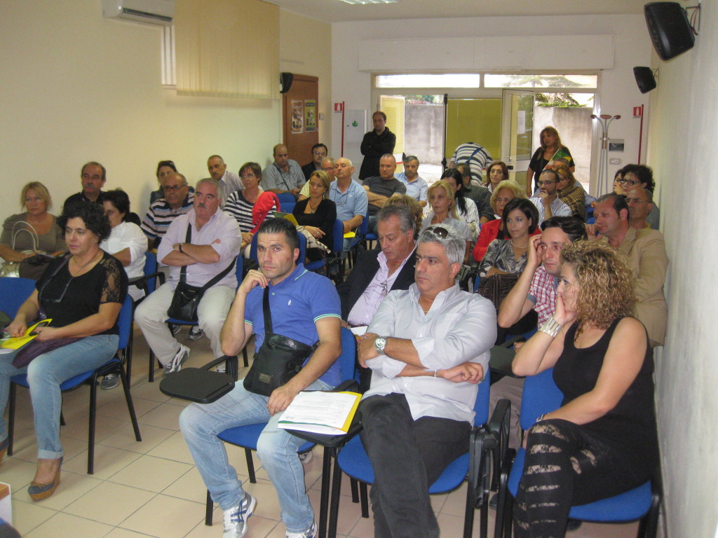 I rappresentanti delle associazioni vibonesi presenti all'incontro