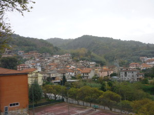 Il centro storico di Pizzoni